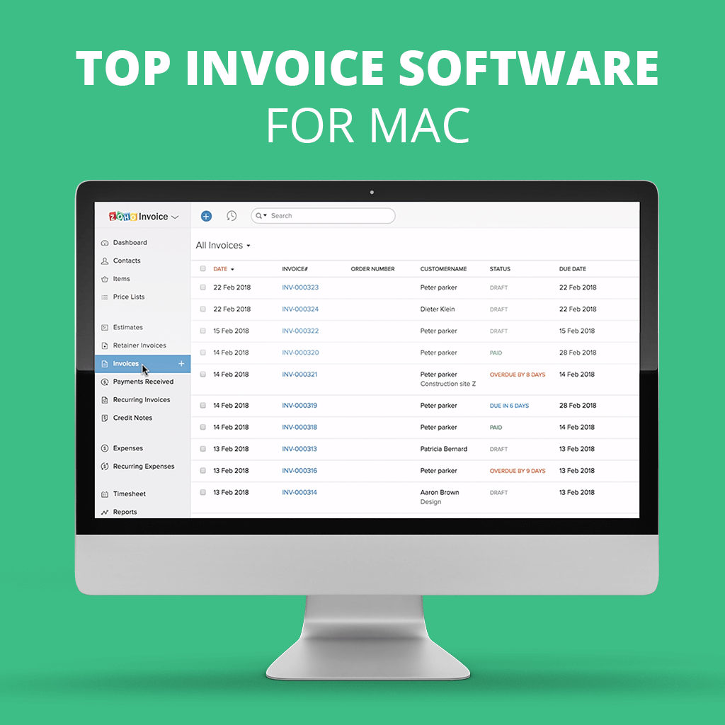 invoice software for mac os x simple